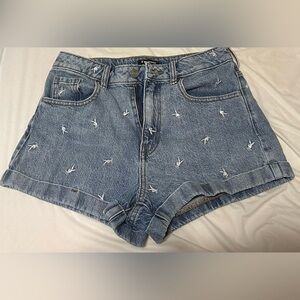 Women’s playboy/pacsun denim shorts